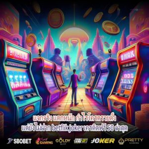 แจกจริง แตกหนัก กำไรโครตรวยตั้งแต่ยังไม่ฝาก betflik joker เครดิตฟรี 50 ล่าสุด